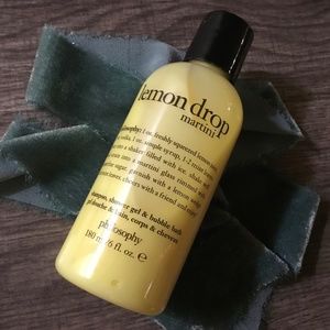 Philosophy LEMON DROP MARTINI! 3 in 1 shampoo, shower gel and body wash,  6 oz.